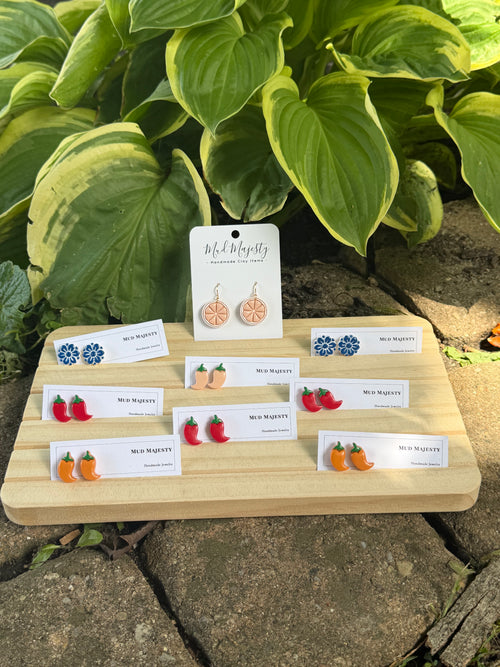 Polymer Clay Grapefruit Slices