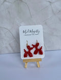 Polymer Clay Balloon Dog Earrings